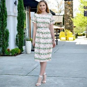 Sweet Salt Floral Sheath Dress